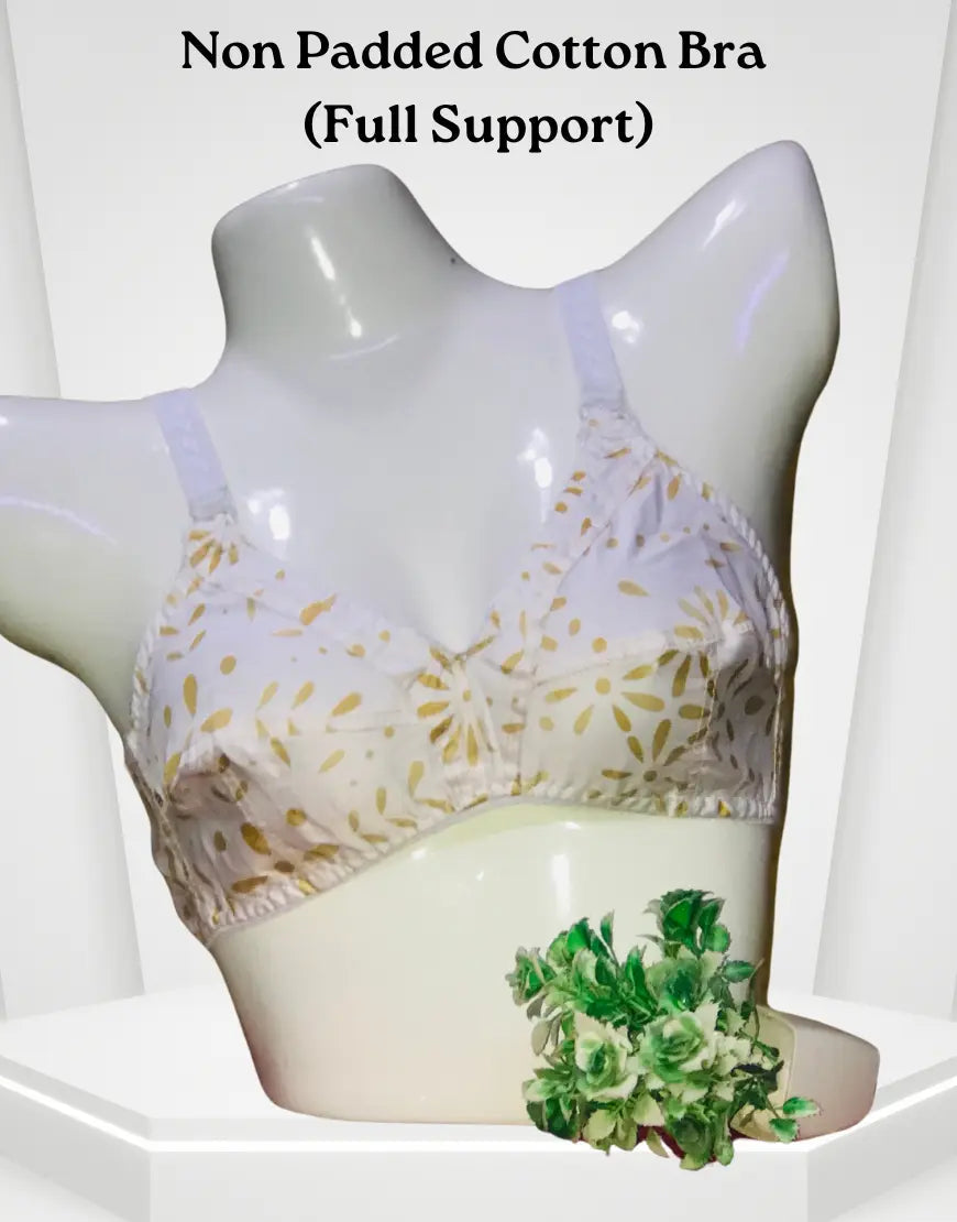 Women’s Everyday Lingerie – Floral Irani Cotton Bra