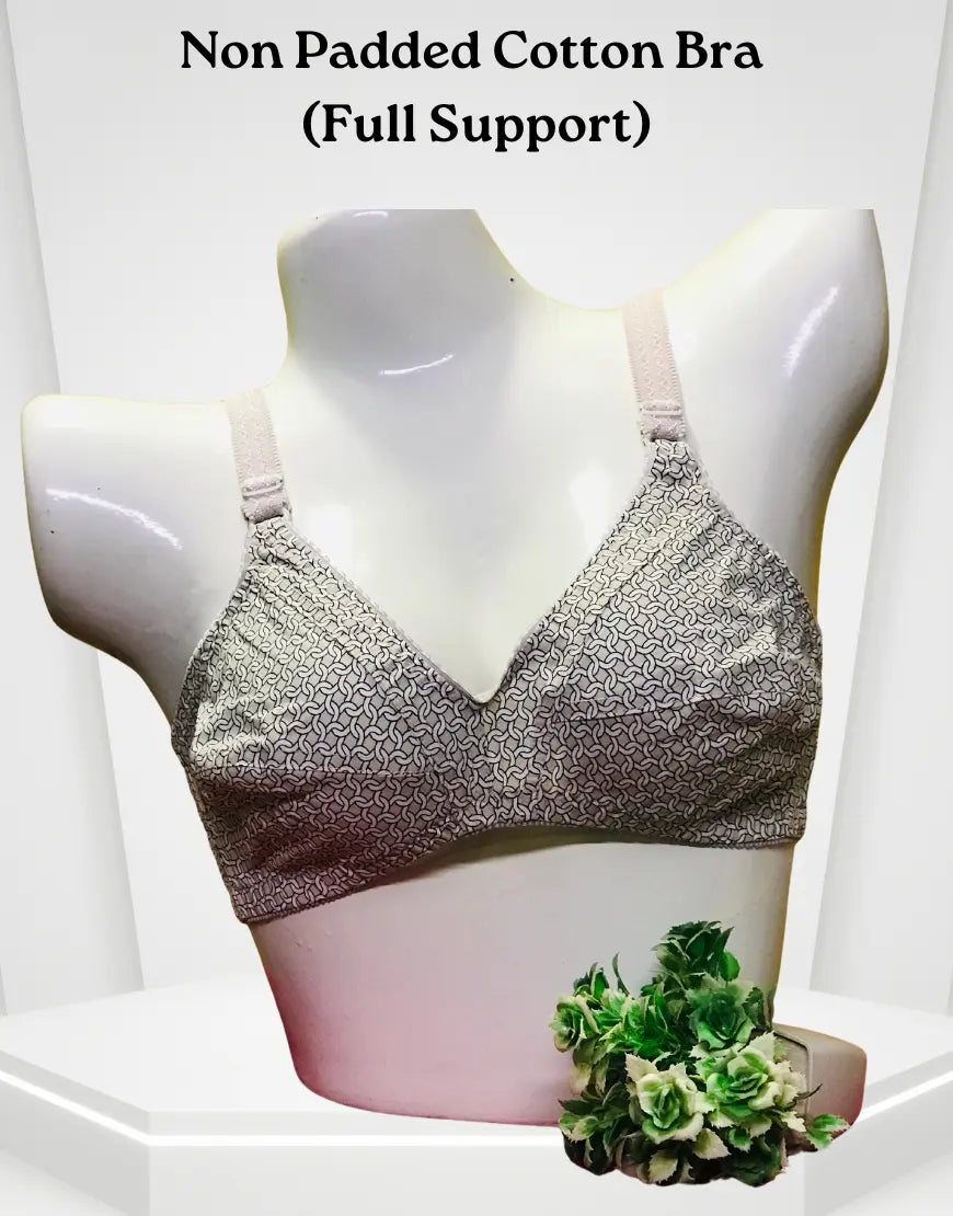 Breathable Floral Bra for Women – Ideal for All-Day Comfort