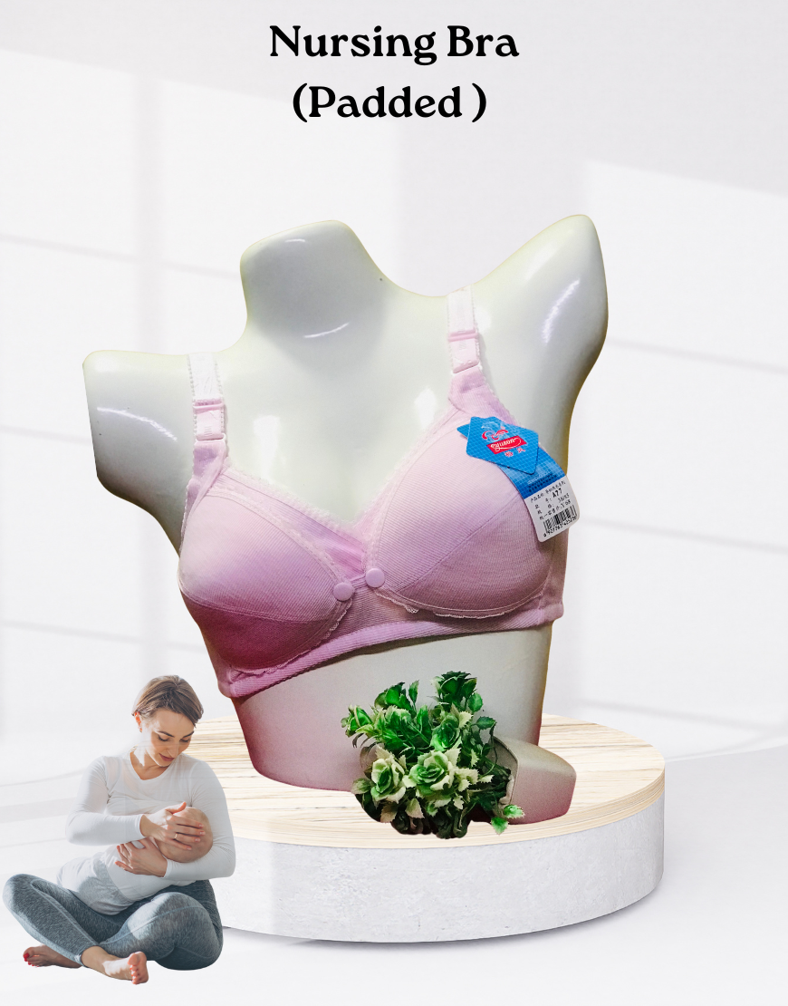 Imported Front-Open Nursing Bra – Front View