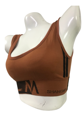 Imported Removeable Padded Sports Bra – High Support | Seamless & Comfortable