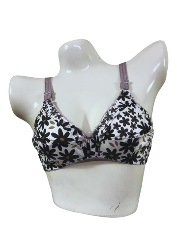 Women’s Floral Cotton Bra – Comfortable and Stylish Design