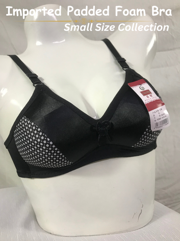 Imported Padded Foam Bra | Wireless Comfort – Small Size (32 to 38)